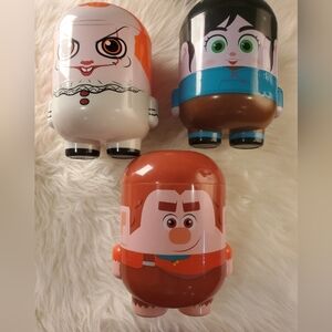 Collectable popcorn buckets from cineplex